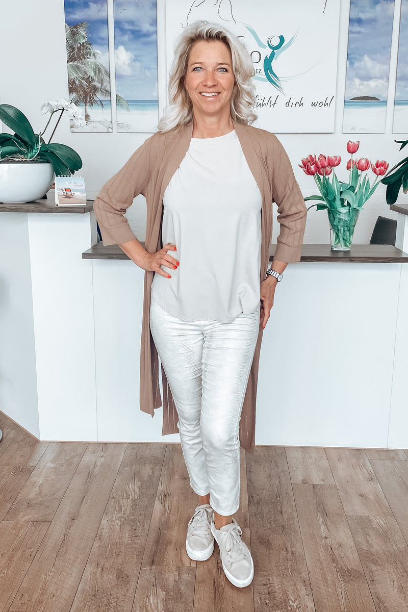 Joseph Ribkoff leichter Longcardigan mocca braun