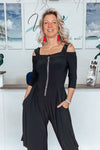 Frank Lyman Jumpsuit schwarz